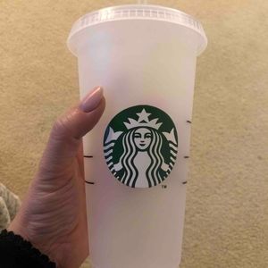 New venti 5 cold drink Reusable starbucks cups lot